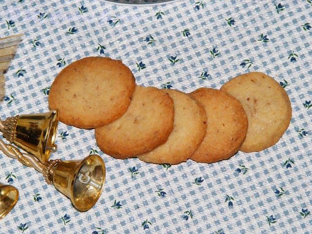 Pecan shortbread cookies %%