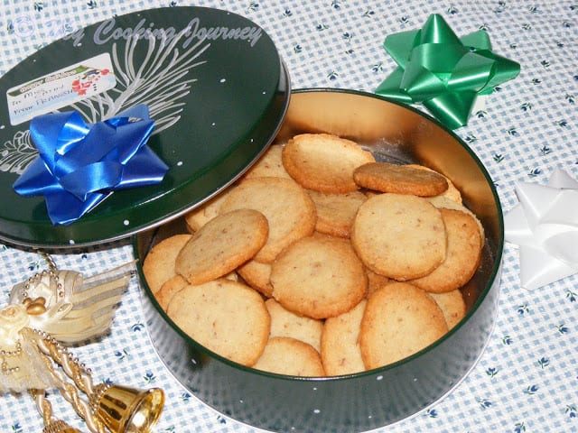 Pecan shortbread cookies %%