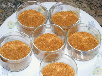 Egg less mango cheese cake %%