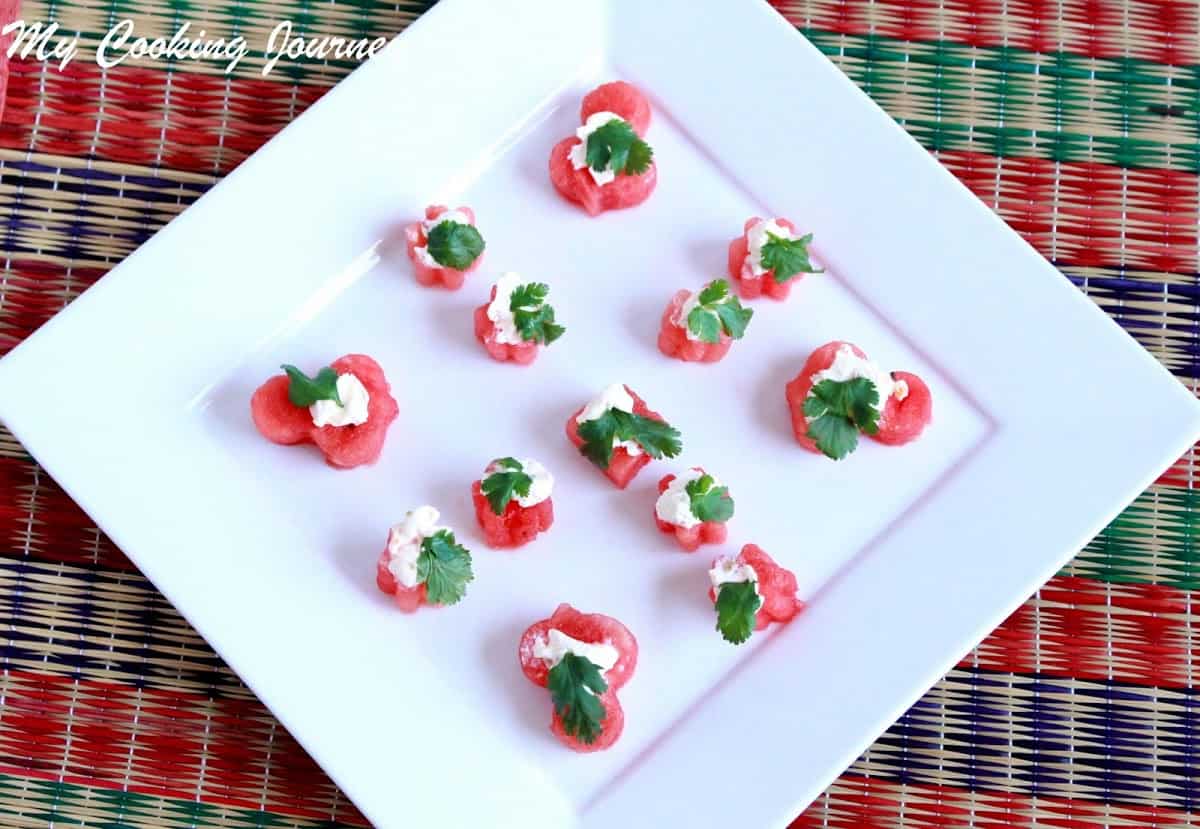 Watermelon Savory Bites