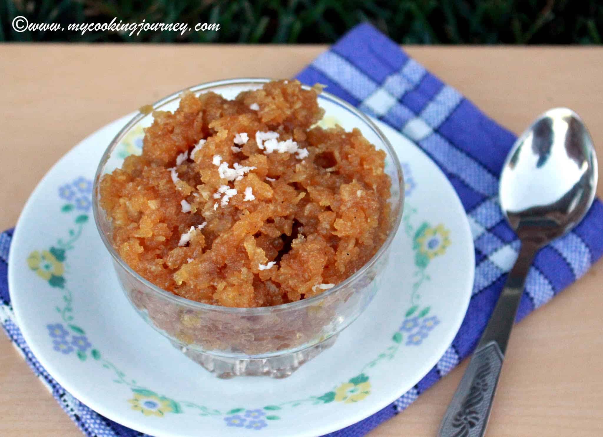 Vellam Aval – Poha with Jaggery