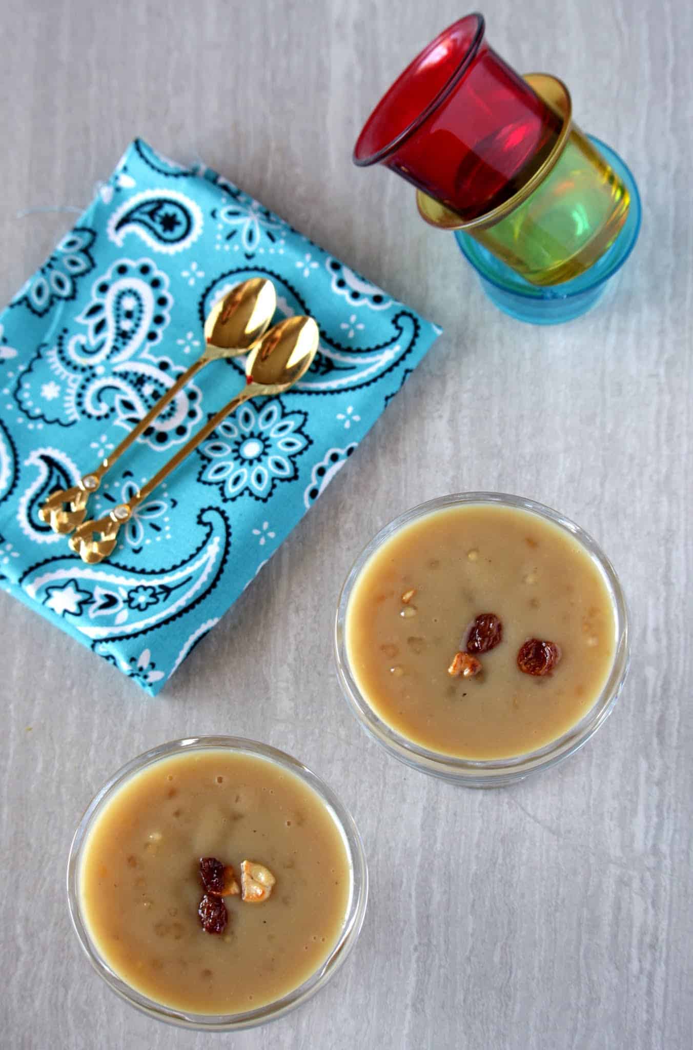 J For Jevvarisi Payasam – Javvarisi Thengai Paal Payasam – Sago Kheer with Coconut Milk – Sabudana Coconut Milk Kheer