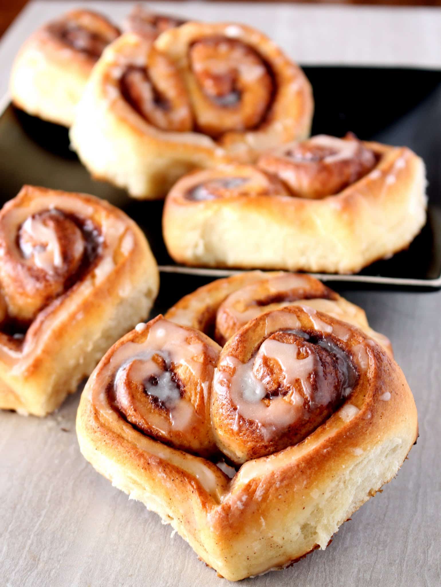 Heart Shaped Cinnamon Rolls – Sweet Heart Cinnamon Rolls – Egg Less Cinnamon Rolls