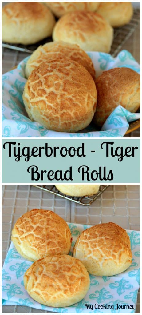 t for tijgerbrood / tijgerbol | tiger bread rolls