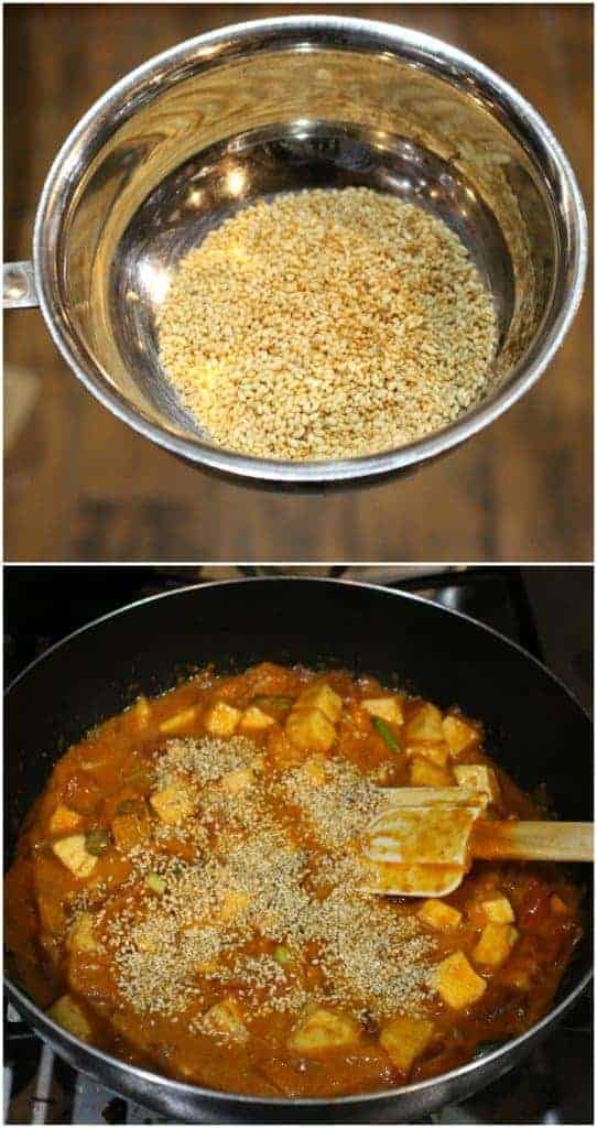 Honey Toasted Paneer (Tofu) With Sesame Seeds