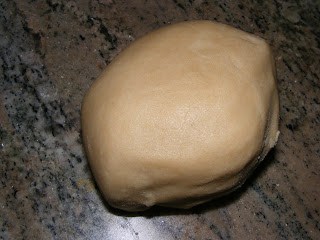 dough is kept on table