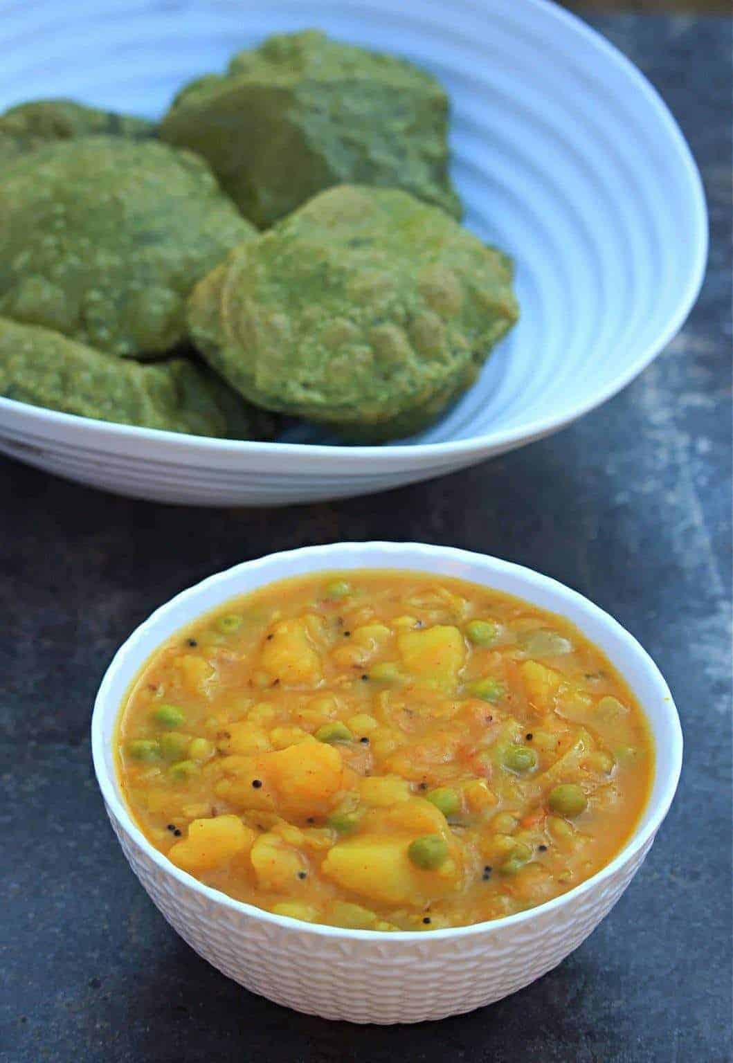 Poori Masala | Potato Masala for Puri - My Cooking Journey