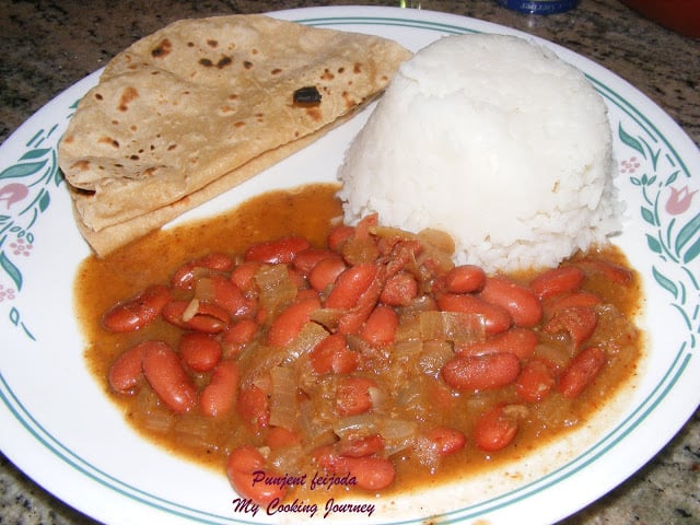  Rajma Masala served