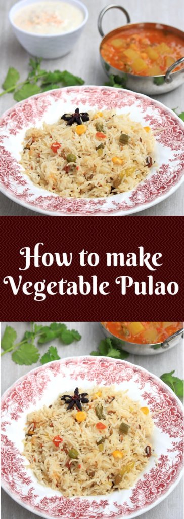 Vegetable Pulao | How to make Veg Pulao