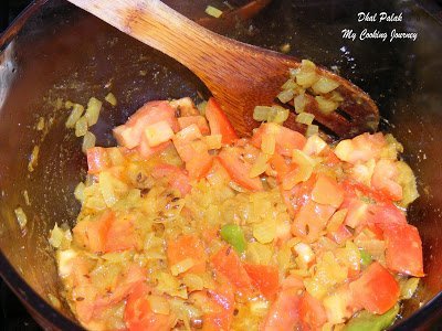 Sauté the ingredients in a pan