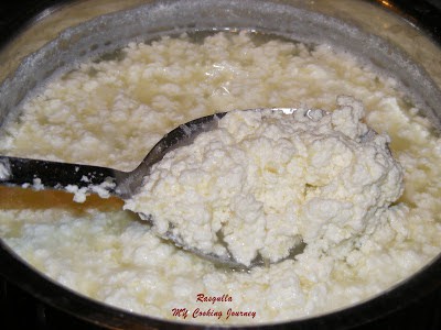 Curdled milk