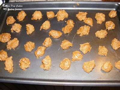 dough in baking sheet