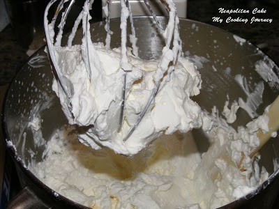 Whisking cream with stand mixer