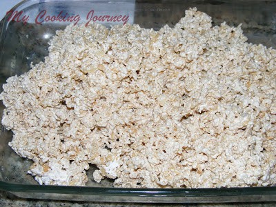 Rice krispie treat without marshmallows 5