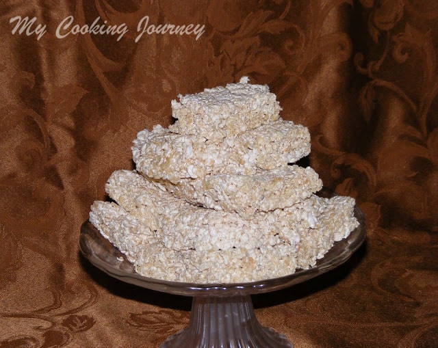 Rice krispie treats without Marshmallow 12