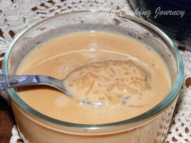  Pal payasam ingredients in a bowl