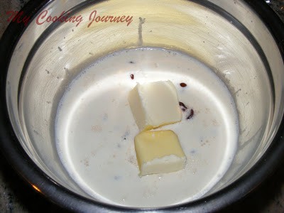 Adding the ingredients in a bowl