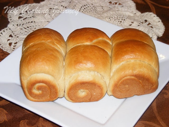 Whole Wheat bread using tangzhong method 