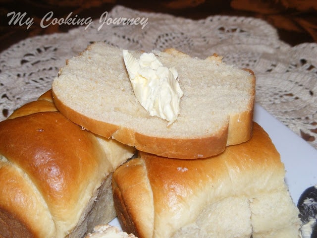 Whole Wheat Bread on a Plate