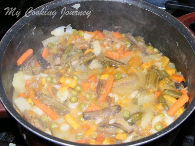 Cooking vegetables