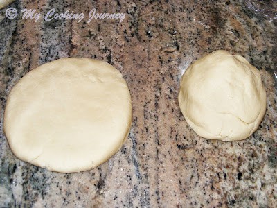 Rolling dough flat