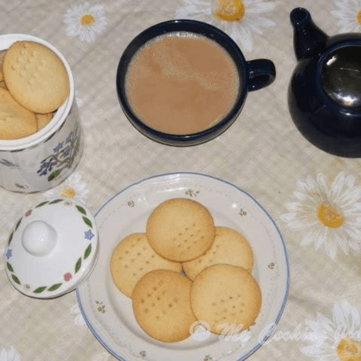 Butter Biscuits in a plate