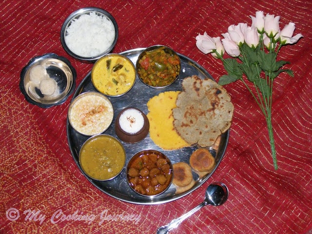 Rajasthani Thali %%