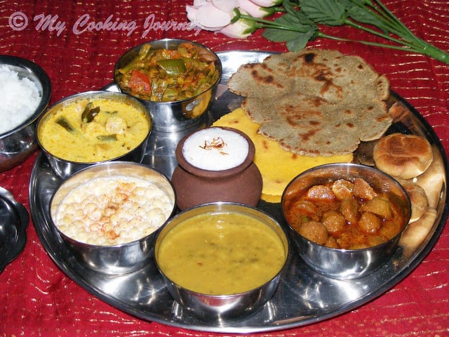 Rajasthani Thali %%