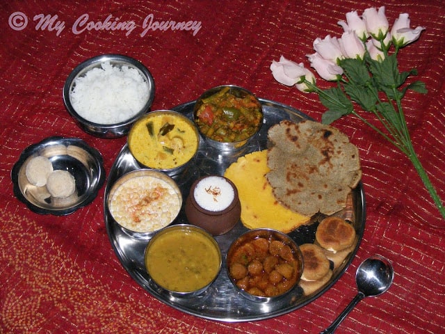 Rajasthani Thali %%