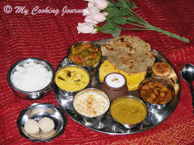 Rajasthani Thali %%