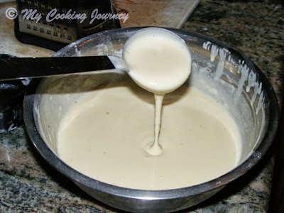 Batter in a bowl.