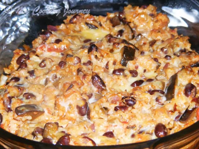 Spicy Mexican Style Eggplant Casserole – BM # 31 Spicy mexican style Eggplant casserole %%