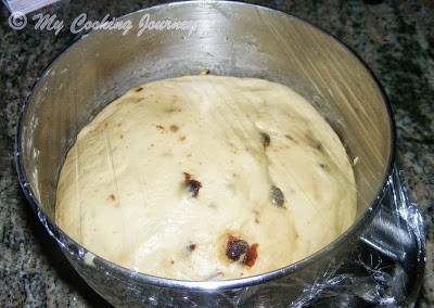 dough after second rise