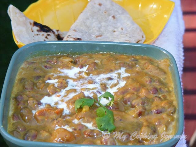 Rajma masala ready to serve