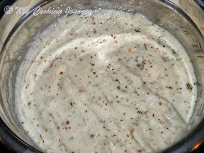 Vadai Batter