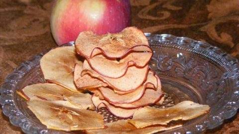 Baked Apple Chips Recipe My Cooking Journey