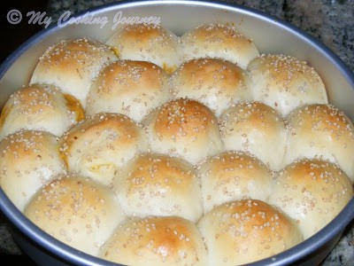 Baked the buns.