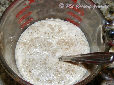 yeast proofing in milk