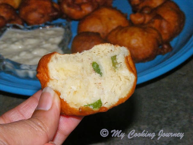 Fluffy Mangalore Bajji