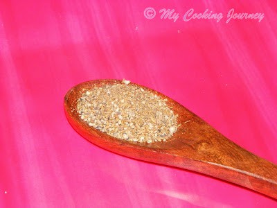 Oats in a spoon