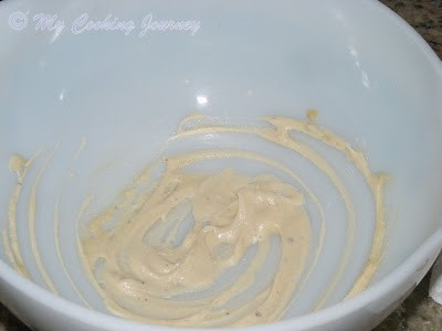 Frothy Pakora batter