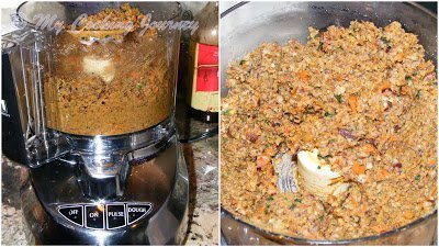 Bulgur in Food processor