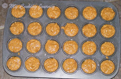 Grain Muffin in a muffin pans
