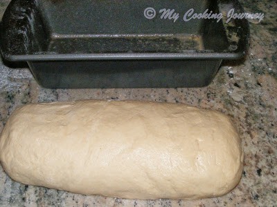 Shape the dough in a bowl