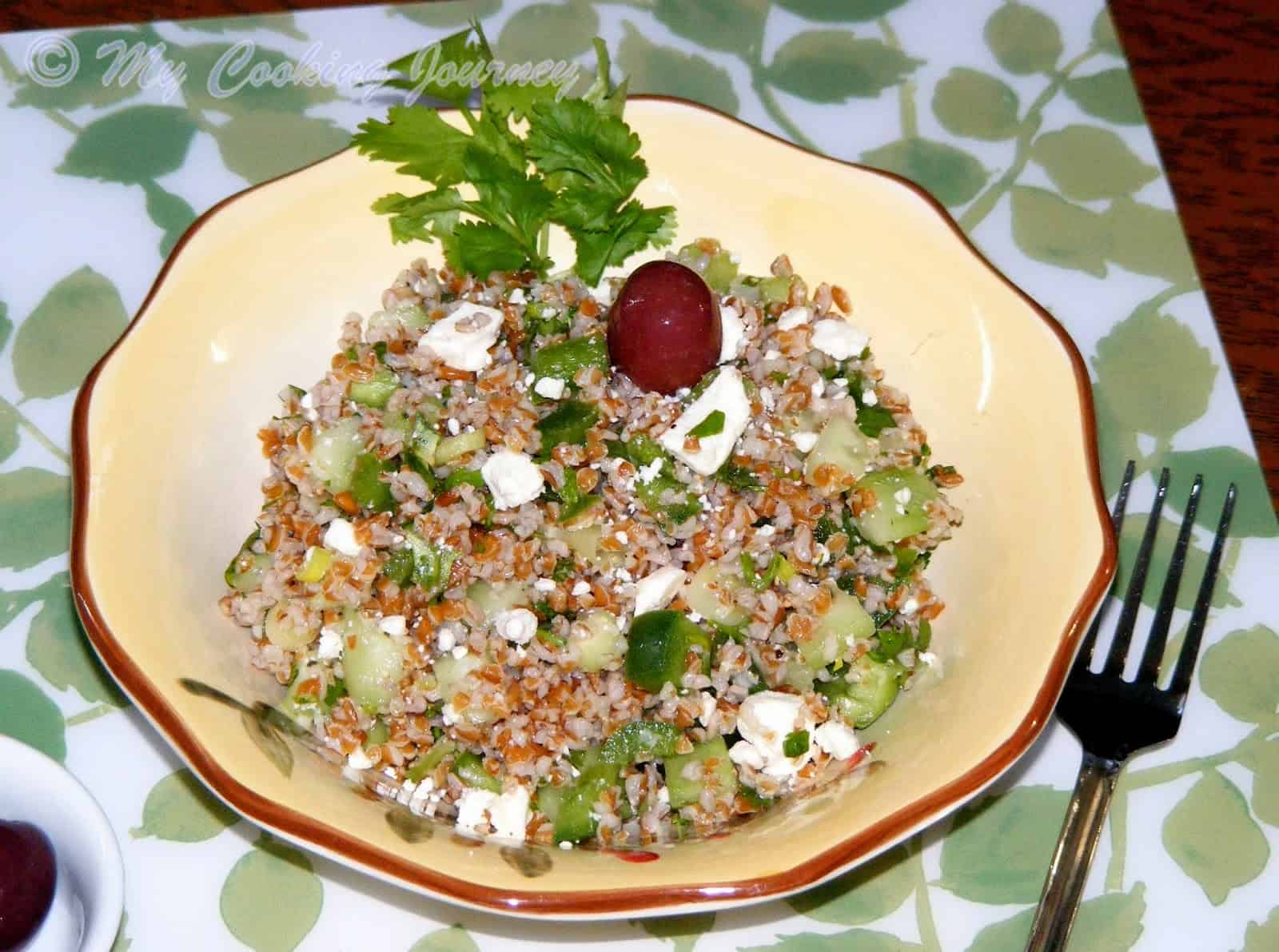 Bulgur Salad – A recipe from North Africa Bulgur Salad %%