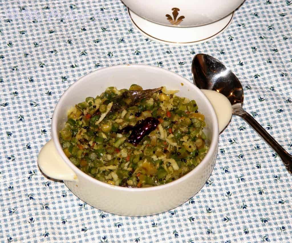 Asparagus curry - Final product