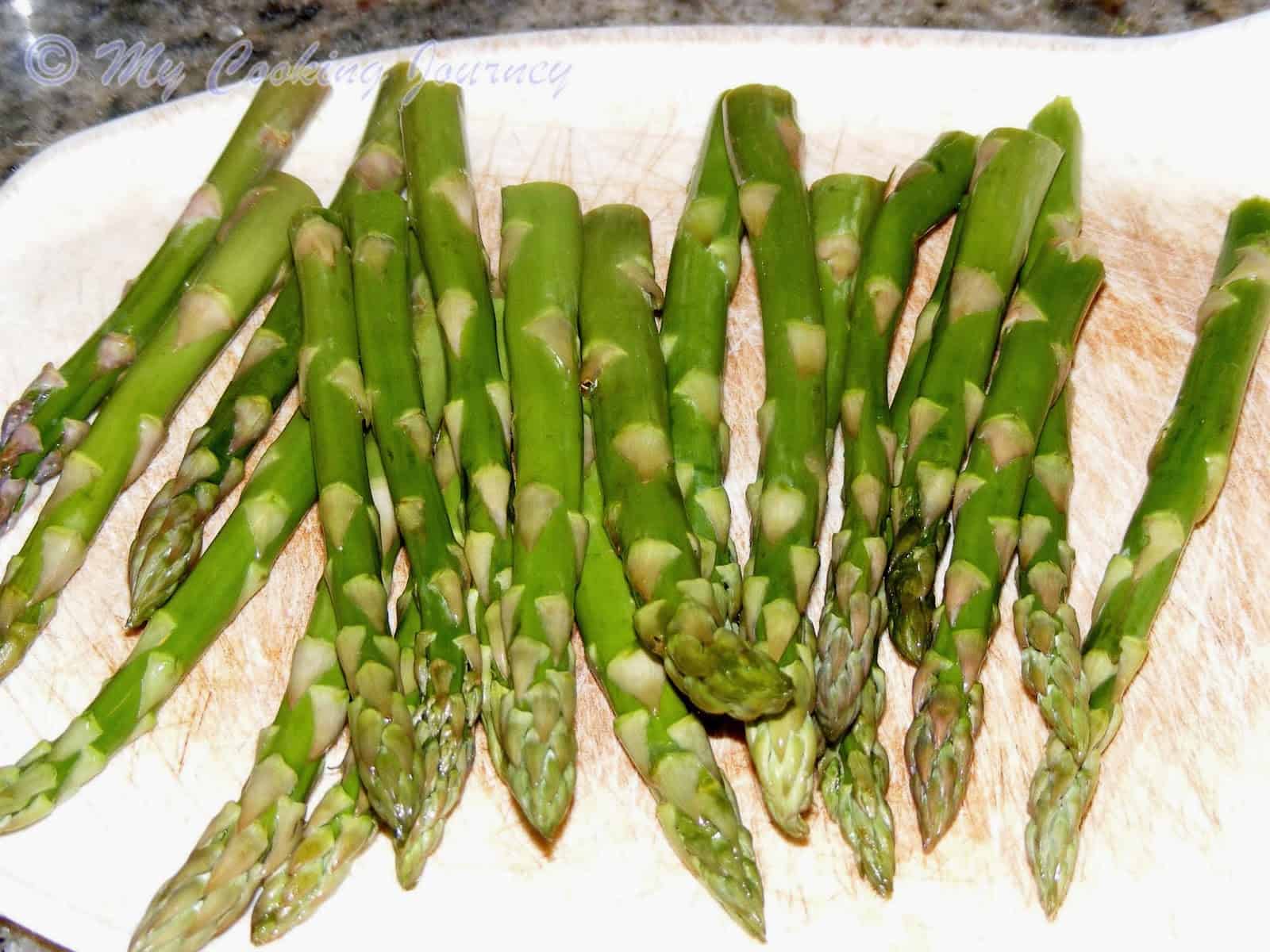 Roasted Asparagus With Creamy Dipping Sauce My Cooking Journey