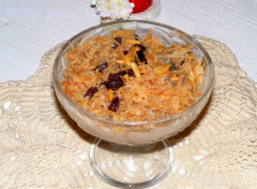 Meghalaya Shirsewain in a ice cream bowl