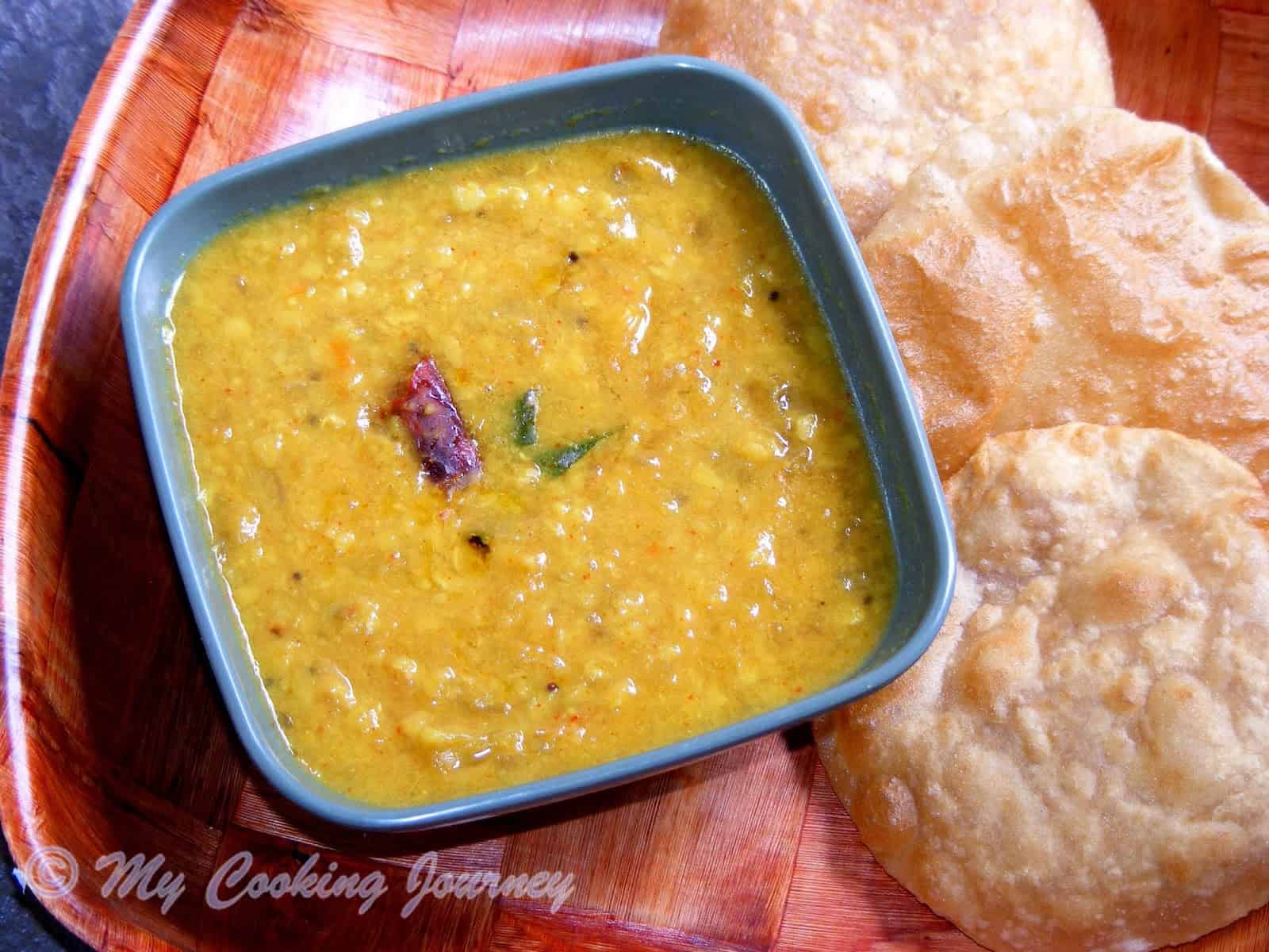 Mango Tuvar Dal made the Uttar Pradesh Style (Raw Mangoes and lentils) – No Onion, No Garlic recipe Uttar Pradesh Thaali %%