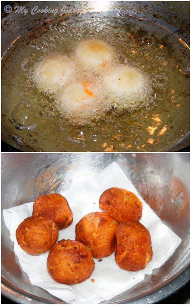 fried Jamun balls